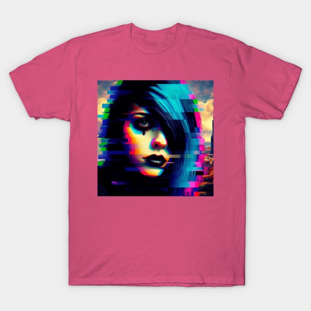 Emo Girl T-Shirt by Donkeh23